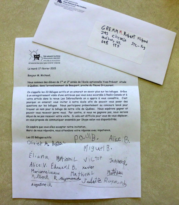 Lettre michaud