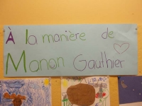 À la manière de Manon Gauthier